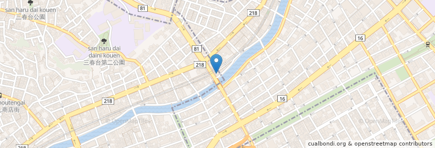 Mapa de ubicacion de Glide en ژاپن, 神奈川県, 横浜市, 中区.
