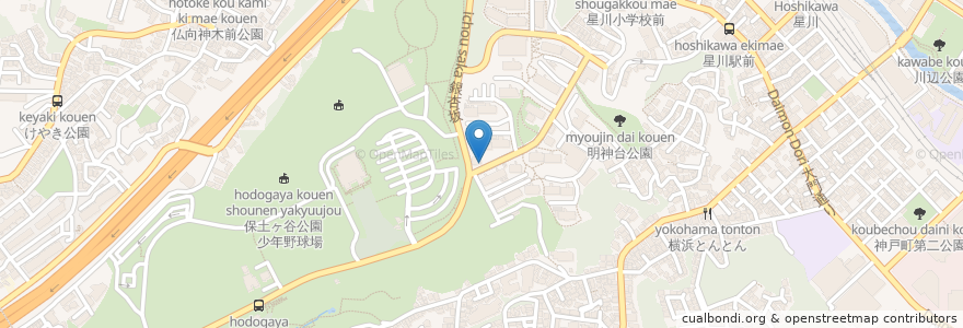 Mapa de ubicacion de Ki-Re-i en 日本, 神奈川県, 横浜市, 保土ヶ谷区.