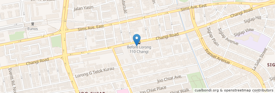 Mapa de ubicacion de Island Car Wash and Grooming Pte. Ltd. en سنغافورة, Southeast.