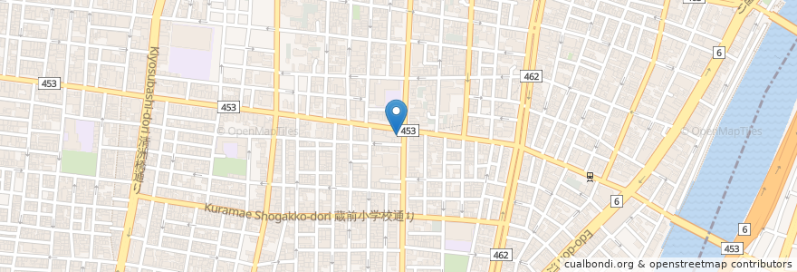 Mapa de ubicacion de はやしや en Japonya, 東京都, 台東区.