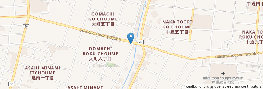 Mapa de ubicacion de ママン en اليابان, أكيتا, 秋田市.