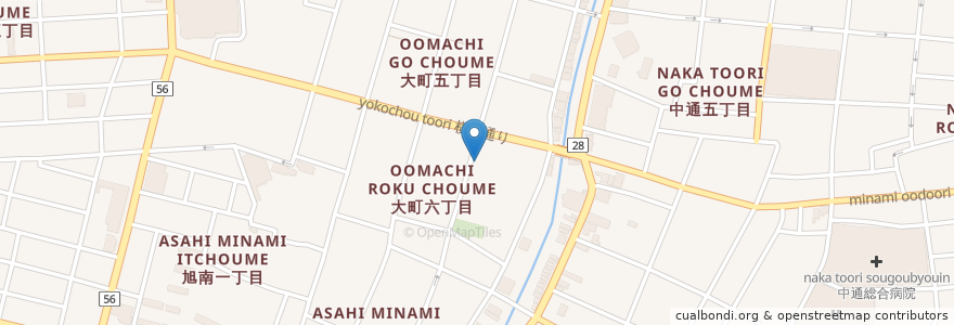 Mapa de ubicacion de HAGURE en 日本, 秋田県, 秋田市.