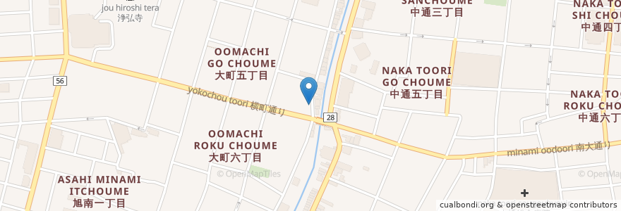 Mapa de ubicacion de JAR en 日本, 秋田県, 秋田市.