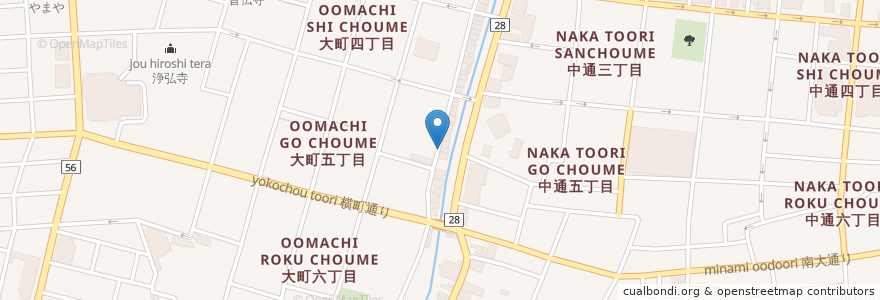 Mapa de ubicacion de さかえ en Japão, 秋田県, 秋田市.