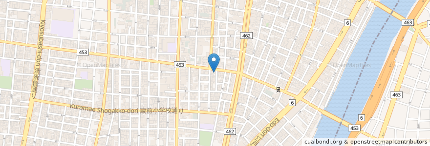 Mapa de ubicacion de 伊東薬局 en 일본, 도쿄도, 다이토구.