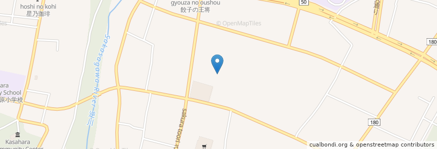 Mapa de ubicacion de ウエルシア薬局 en Japonya, 茨城県, 水戸市.