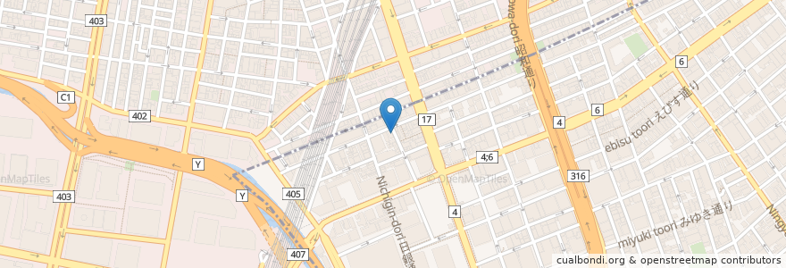 Mapa de ubicacion de 室町 砂場 en 일본, 도쿄도, 치요다, 中央区.