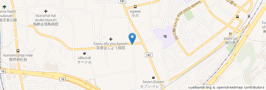 Mapa de ubicacion de 辺見歯科医院 en Япония, Токио, Матида.