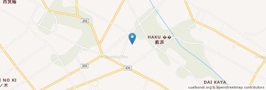Mapa de ubicacion de 伊那警察署　西箕輪警察官駐在所 en Giappone, Prefettura Di Nagano, 伊那市.