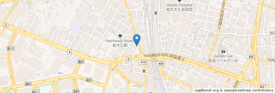 Mapa de ubicacion de 82 ALE HOUSE en Japan, Tokyo, Shinjuku.