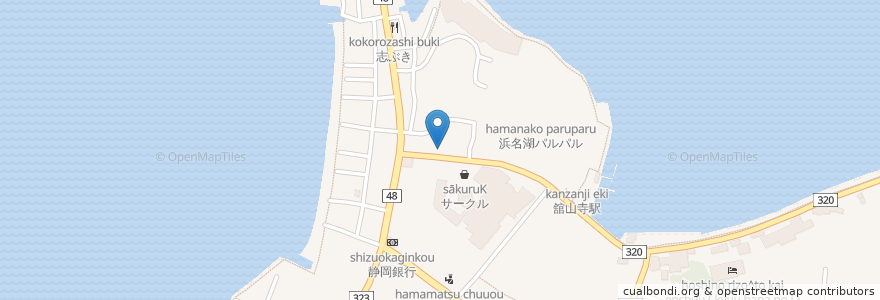 Mapa de ubicacion de 居酒屋 ぜっと en Giappone, Prefettura Di Shizuoka, Hamamatsu, 西区.
