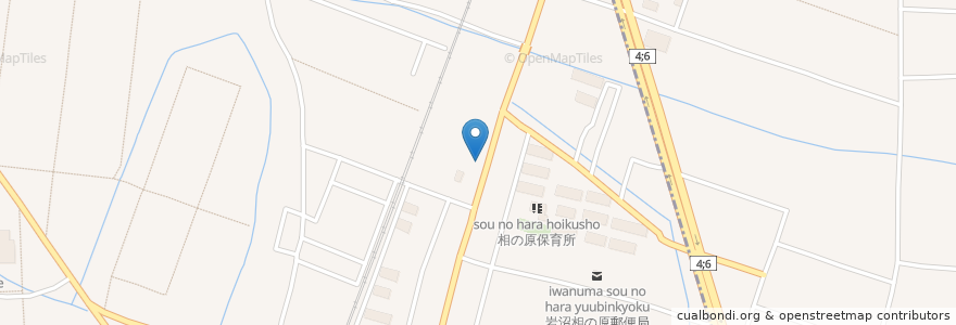 Mapa de ubicacion de ヌードルショップarakawa en Japón, Prefectura De Miyagi, 岩沼市.