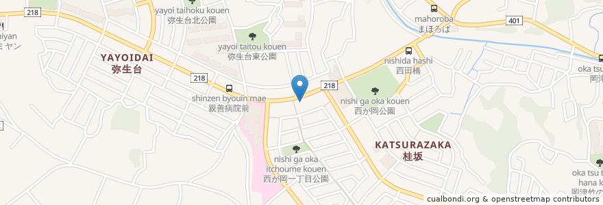 Mapa de ubicacion de スギ薬局 en Japon, Préfecture De Kanagawa, 横浜市, 泉区.