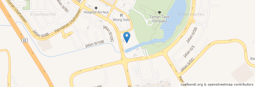Mapa de ubicacion de Fuel Shack en ماليزيا, سلاغور, Majlis Perbandaran Kajang.