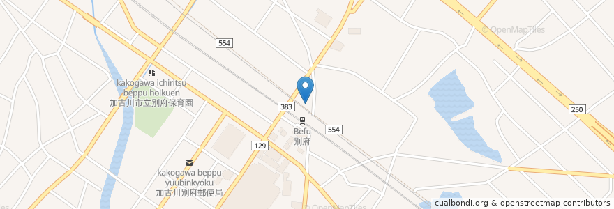 Mapa de ubicacion de ぱんだ en 日本, 兵库县/兵庫縣, 加古川市.