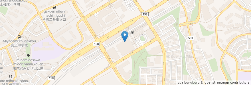 Mapa de ubicacion de 5階多目的用トイレ en Jepun, 東京都, 八王子市.