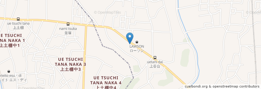 Mapa de ubicacion de PUDOステーション en Japão, 神奈川県, 藤沢市.
