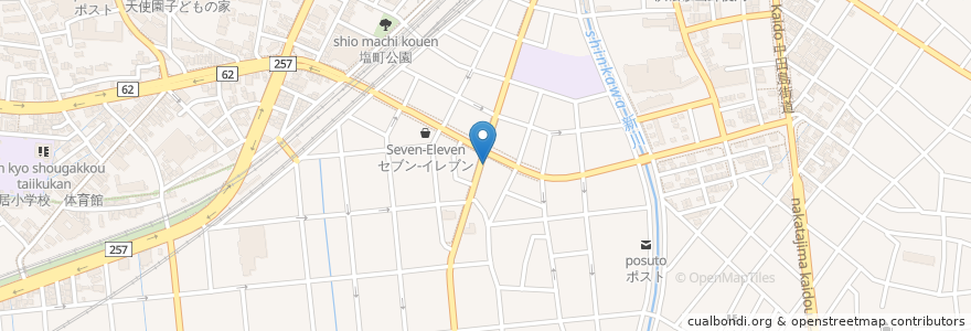 Mapa de ubicacion de そば処 住よし en Japan, Shizuoka Prefecture, Hamamatsu, Naka Ward.