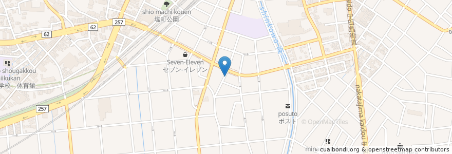 Mapa de ubicacion de ナイトパブ パート2 en Japan, 静岡県, 浜松市, 中区.