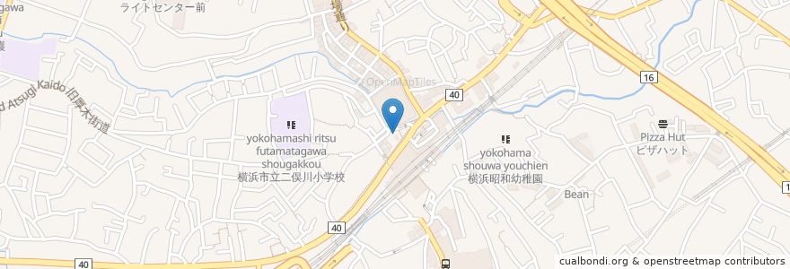 Mapa de ubicacion de タイムズカーシェア en اليابان, كاناغاوا, 横浜市, 旭区.