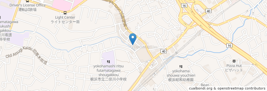 Mapa de ubicacion de すずき小児科・アレルギー科 en اليابان, كاناغاوا, 横浜市, 旭区.