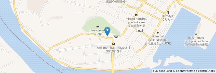 Mapa de ubicacion de 草薙神社 en 日本, 茨城県.