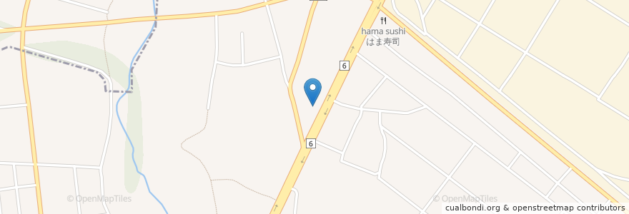 Mapa de ubicacion de 吉田神社 en 일본, 이바라키현, ひたちなか市.