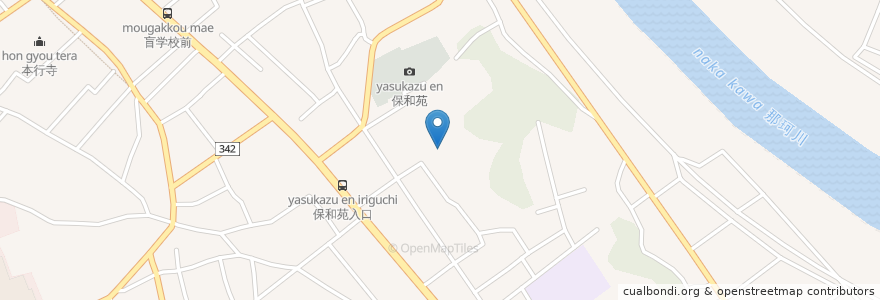 Mapa de ubicacion de 二十三夜尊桂岸寺 en Japonya, 茨城県, 水戸市.