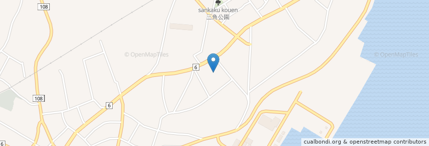 Mapa de ubicacion de 法華寺 en 일본, 이바라키현, ひたちなか市.
