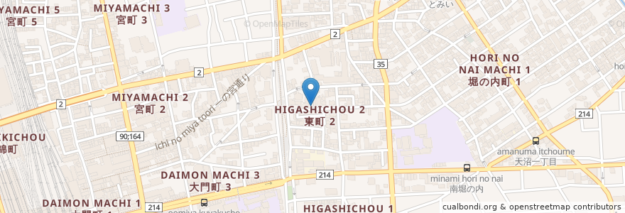 Mapa de ubicacion de たがみ耳鼻咽喉科 en Jepun, 埼玉県, さいたま市, 大宮区.