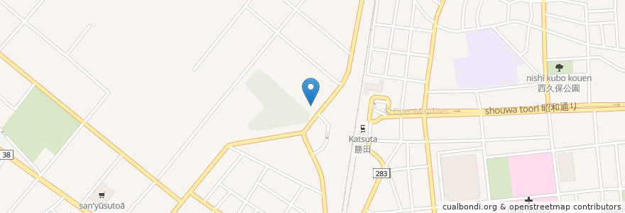 Mapa de ubicacion de 鹿島神社 en Japão, 茨城県, ひたちなか市.
