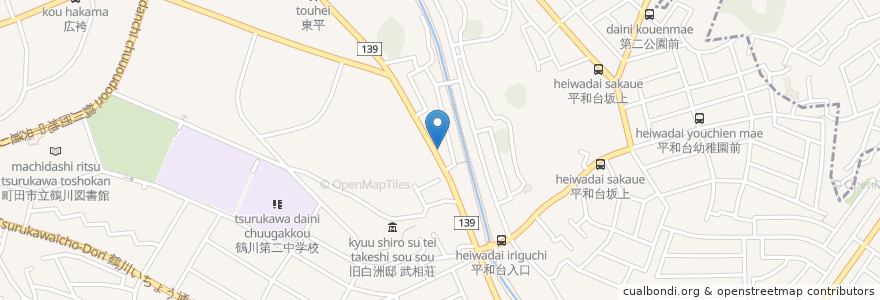 Mapa de ubicacion de アサイ調剤薬局 en Japan, Tokio, 町田市.