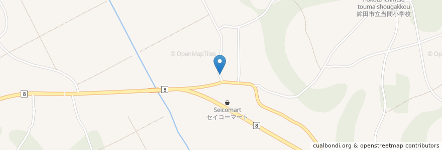 Mapa de ubicacion de 無量寿寺 en Japão, 茨城県, 鉾田市.
