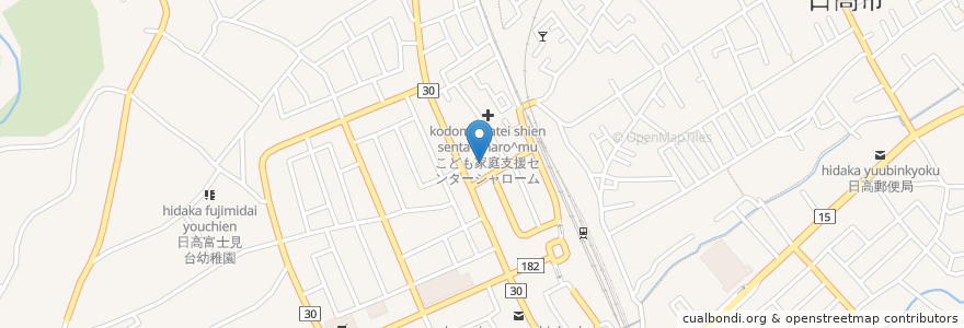 Mapa de ubicacion de 日高土肥歯科医院 en 日本, 埼玉県, 日高市.