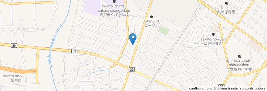 Mapa de ubicacion de スギドラッグ　坂戸店 en Japón, Prefectura De Saitama, 坂戸市.