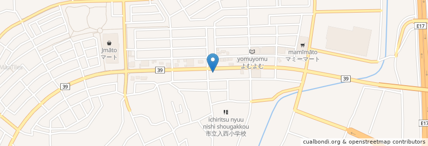 Mapa de ubicacion de ジョイフル　坂戸入西店 en Japon, Préfecture De Saitama, 坂戸市.
