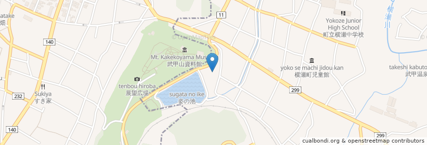 Mapa de ubicacion de カラオケ&スナックSAKURA en Japan, 埼玉県.
