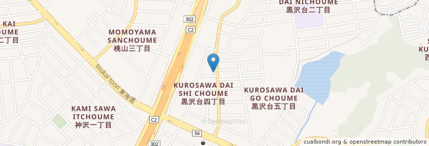 Mapa de ubicacion de リハビリデイサービスみどり en Japan, 愛知県, Nagoya, 緑区.