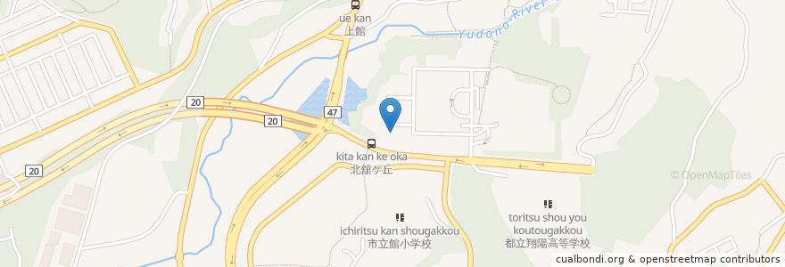 Mapa de ubicacion de 八王子市立看護専門学校 en Japan, Tokio, 八王子市.