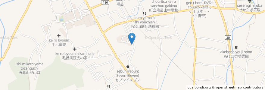 Mapa de ubicacion de やまがたや en Japonya, 埼玉県, 入間郡, 毛呂山町.