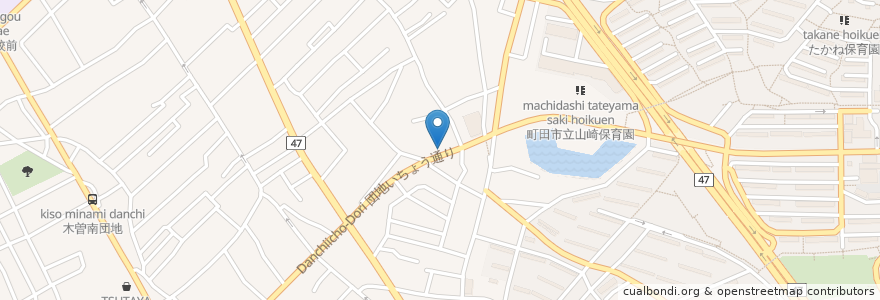 Mapa de ubicacion de 富久栄楼 en Japão, Tóquio, 町田市.