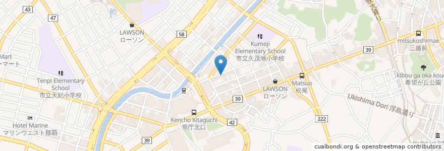 Mapa de ubicacion de ぜんの豚 en Japão, 沖縄県, 那覇市.