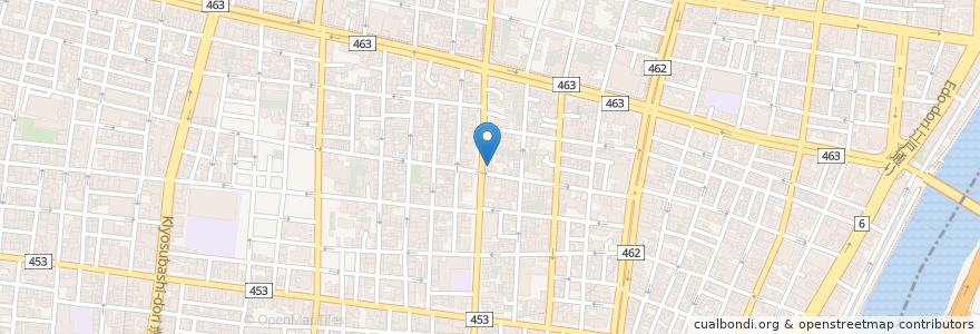 Mapa de ubicacion de 酒蔵駒忠 en ژاپن, 東京都, 台東区.