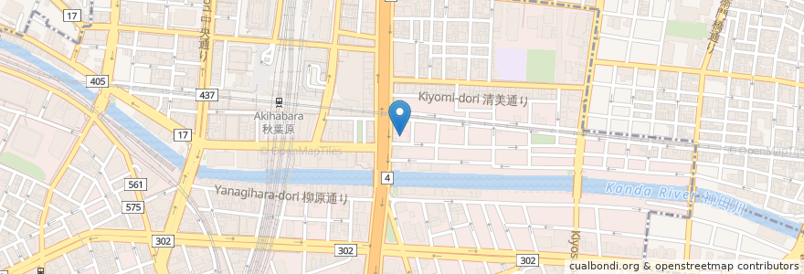 Mapa de ubicacion de 杉のあかり en 日本, 東京都, 千代田区.