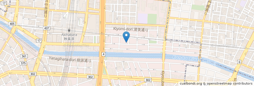 Mapa de ubicacion de フレンド en 日本, 東京都, 千代田区.