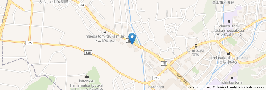 Mapa de ubicacion de 遠鉄タクシー乗り場 en Japonya, 静岡県, 浜松市, 中区.