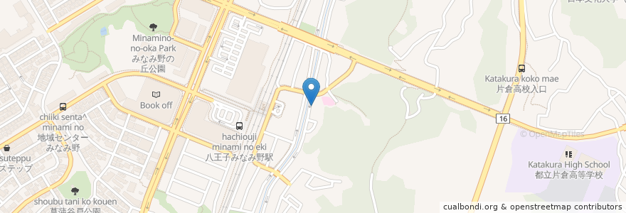 Mapa de ubicacion de さんじ庵 en Japão, Tóquio, 八王子市.