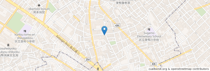 Mapa de ubicacion de 酒菜 おお木 en Giappone, Tokyo, Toshima.