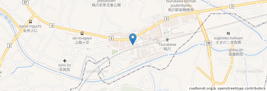 Mapa de ubicacion de サイゼリヤ en اليابان, 東京都, 町田市.