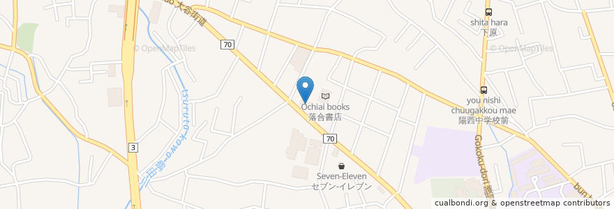 Mapa de ubicacion de シャングリラ・モティ en Japón, Prefectura De Tochigi, Utsunomiya.